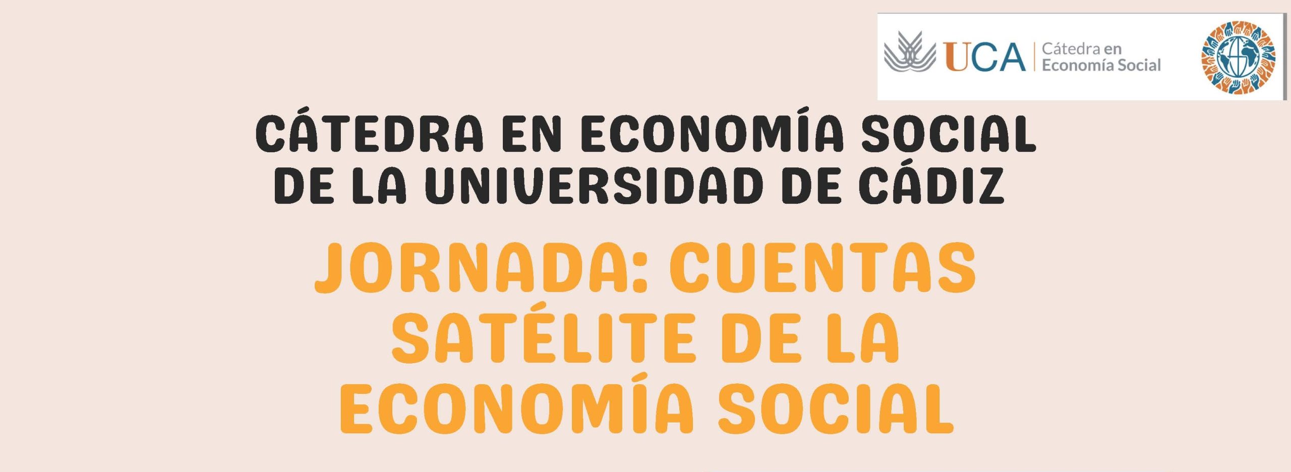 Jornada: “Cuentas Satélite de la Economía Social”.